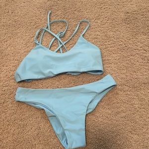 Blue bikini set size medium
